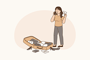 Travel Chaos Illustration, an Object Graphic by Jump Studio (Thumbnail 8 of 12)