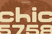 Cranial Bold Futuristic Display Font, a Sans Serif Font by Claymoon Lab (Thumbnail 5 of 9)