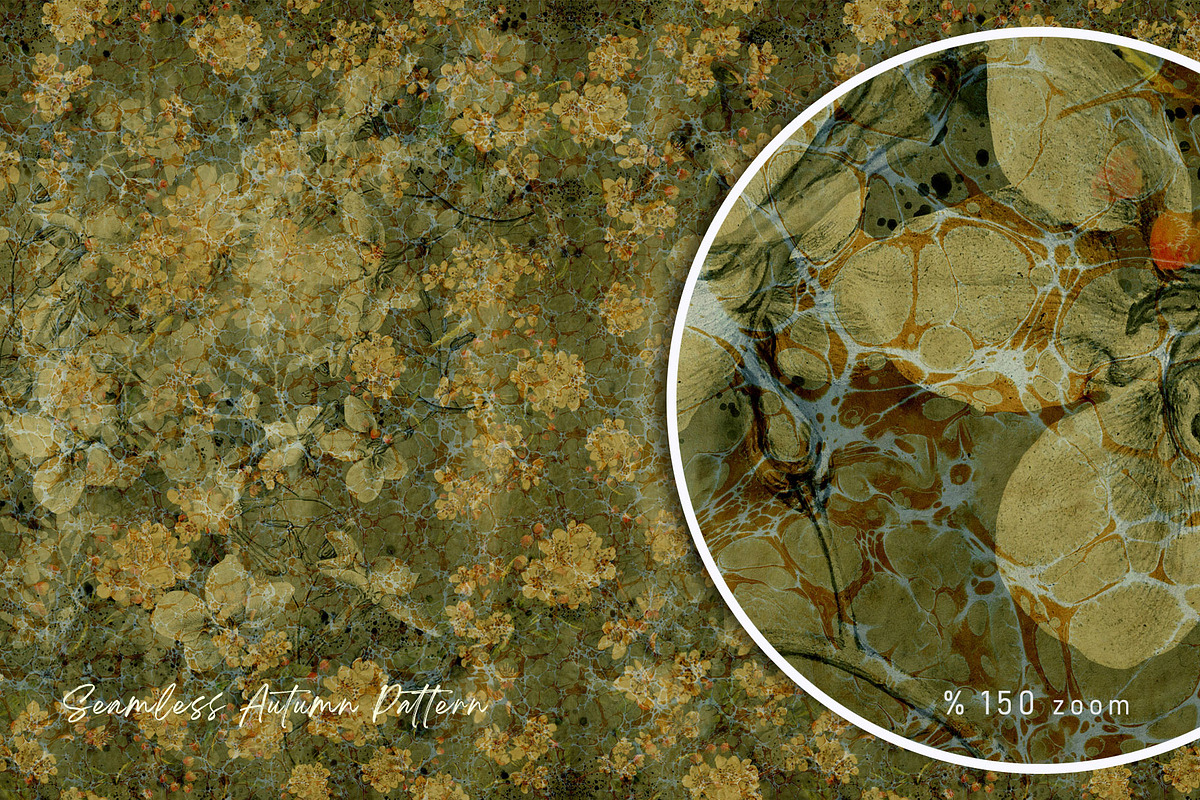 Seamless Autumn Pattern, a Pattern Graphic by Suna Kosem (Photo 9 of 10)