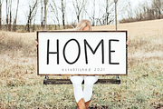 Firewood | Farmhouse Font, a Font by KA Designs (Thumbnail 2 of 8)