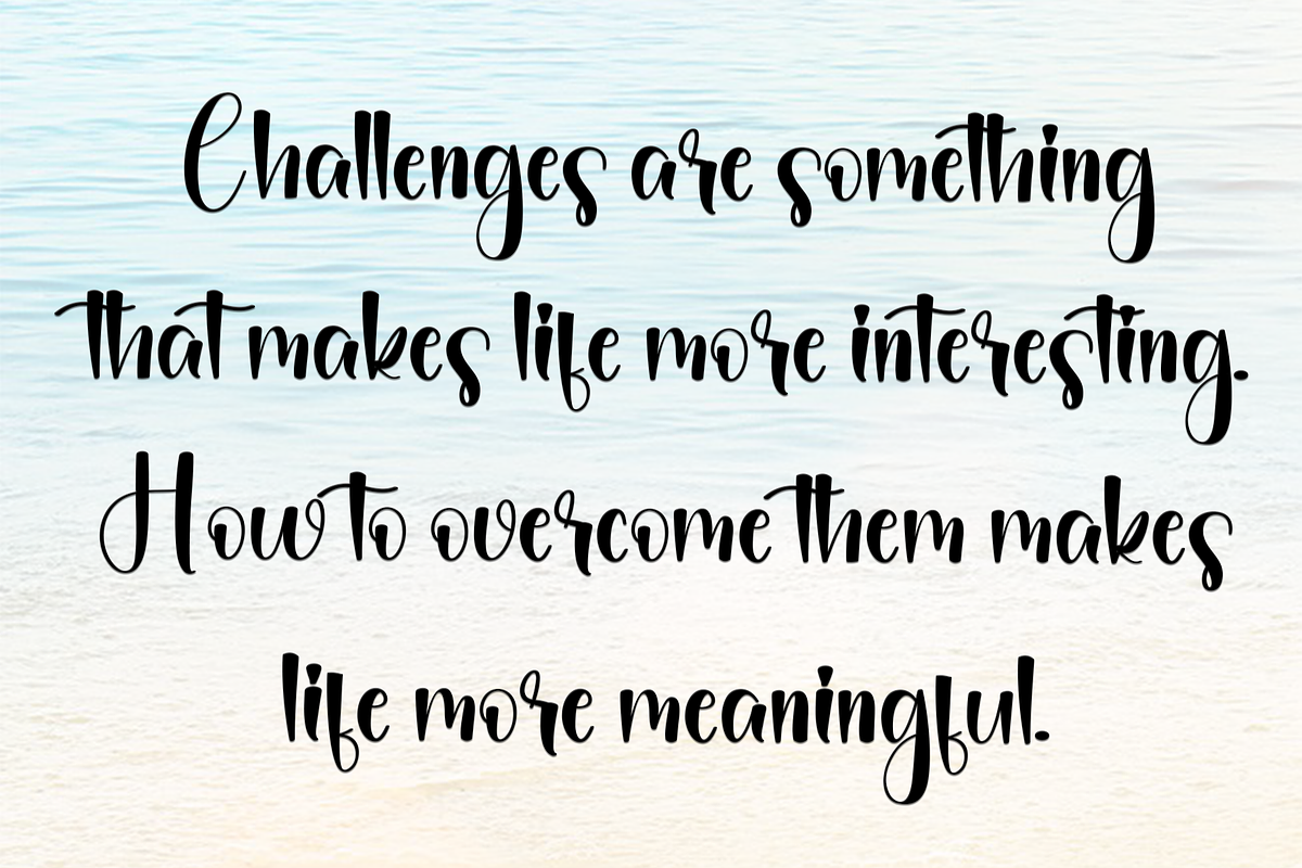 Delightful, a Handwritten Font by InermediaSTUDIO (Photo 6 of 7)