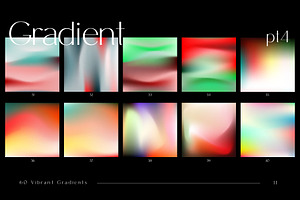 60 Customizable Gradients