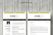 Word Resume & Cover letter Template, a Resume Template by Profilia Resume Boutique (Thumbnail 4 of 5)
