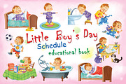 Little boy's day. Schedule, an Animal Illustration by Haso (Thumbnail 1 of 12)