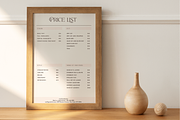 Price list for Canva template, a Social Media Template by Hellohastore (Thumbnail 7 of 8)