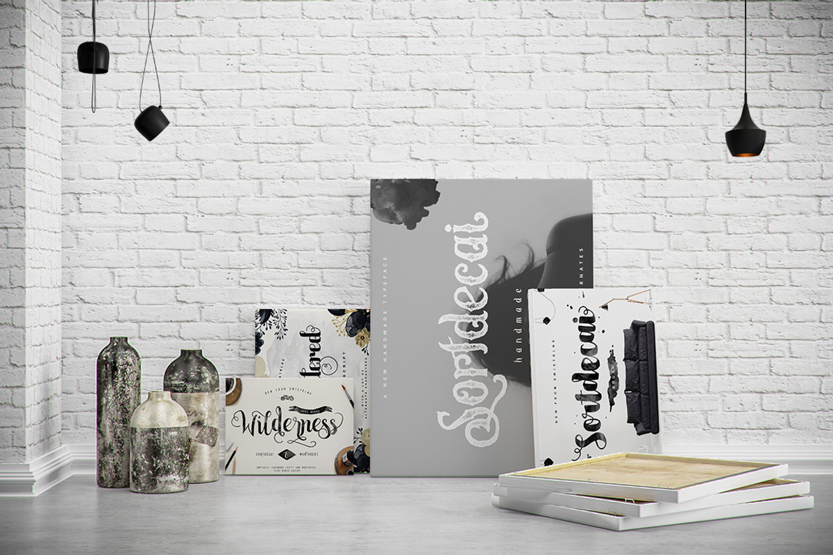 Sortdecai Font Family & Bonus preview 3