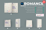 ROMANCE Book Cover Templates Bundle, a Templates & Theme by Digital Goods (Thumbnail 6 of 7)