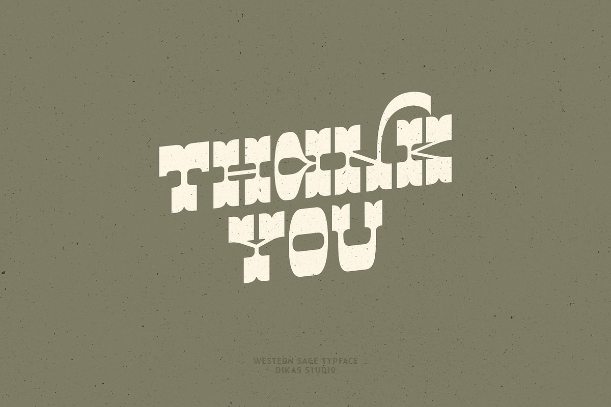 Western Sage, a Slab Serif Font by Dikas Studio (Photo 10 of 10)