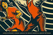 Horrific Halftones for Affinity, a Brush Add-On by RetroSupply Co. (Thumbnail 7 of 21)