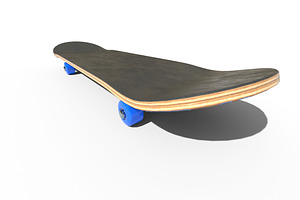 New Skateboard PBR Textures