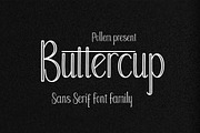 Buttercup, a Sans Serif Font by PollemSt (Thumbnail 1 of 7)