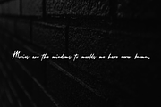 Inkeris - A script, a Script Font by portype (Thumbnail 5 of 8)