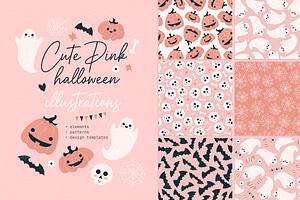 Cute Halloween Illustrations