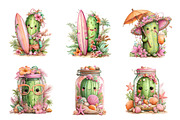 Summer Beach Pickles Clipart, an Illustration by Designworld (Thumbnail 3 of 5)