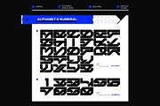 Cortec - Cyberpunk Font, a Sans Serif Font by Enxyclo Studio (Thumbnail 2 of 4)