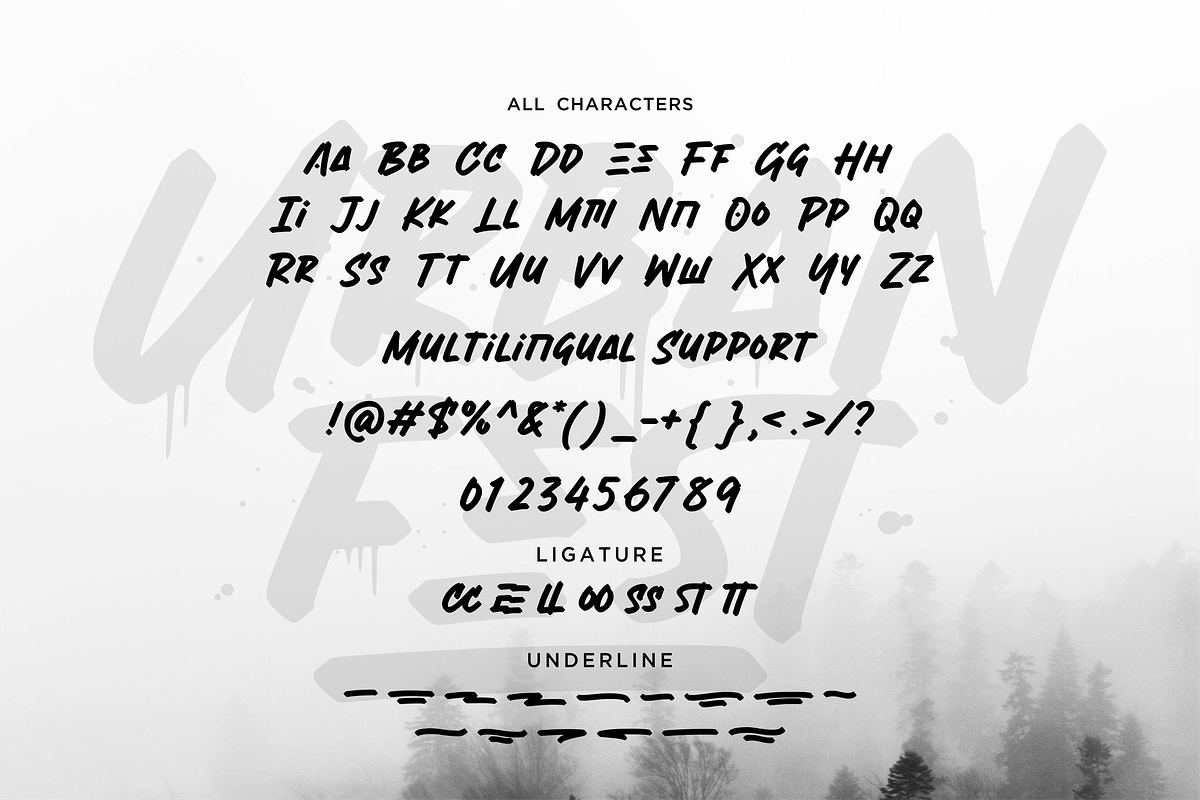 Urban Fest A Handwritten Urban Style, a Font by Allouse Studio (Photo 9 of 10)