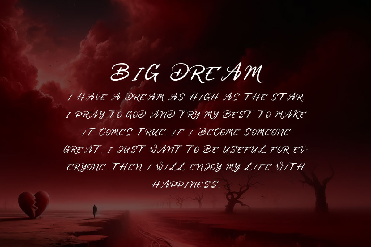 Pain of Love - Script Display Font, a Handwritten Font by Mightyfire (Photo 3 of 4)