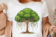 Mardi Gras Bead Tree Png, an Illustration by Creative Art (Thumbnail 3 of 6)