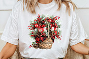 Plaid Christmas Clipart Bundle, a Seasonal Illustration by Canvas Craft (Thumbnail 6 of 10)