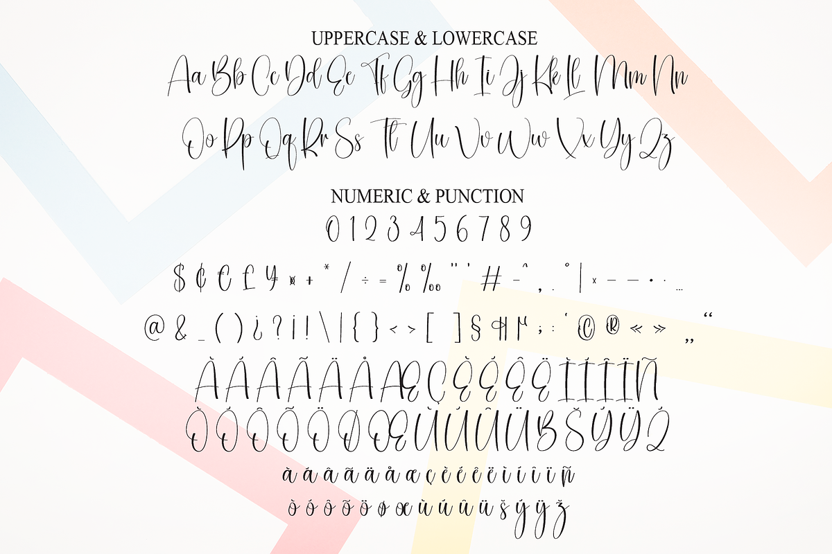 Geometry | Script Font, a Handwritten Font by Scratchones (Photo 7 of 9)