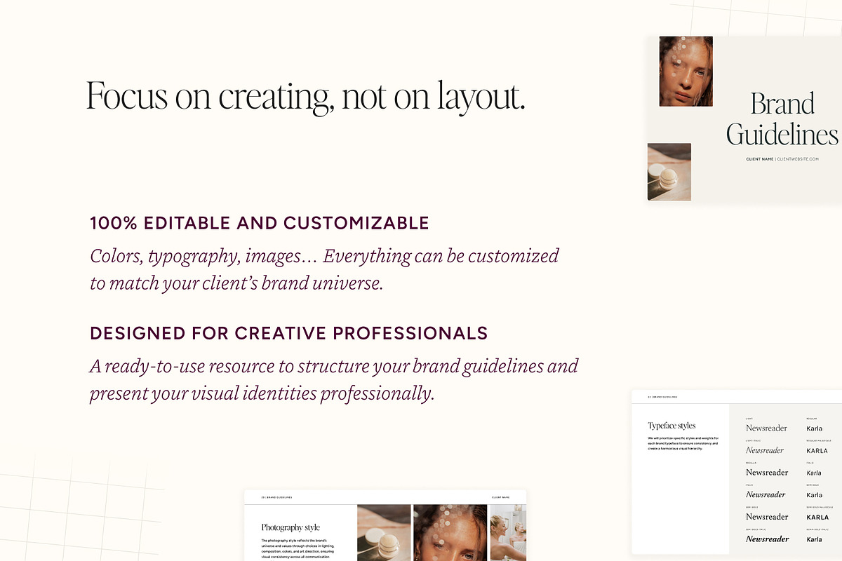 Brand Guidelines Template, a Branding & Logo Template by MargauxQuercy (Photo 8 of 9)