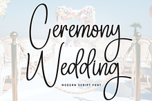 Wedding Ceremony | Script Font