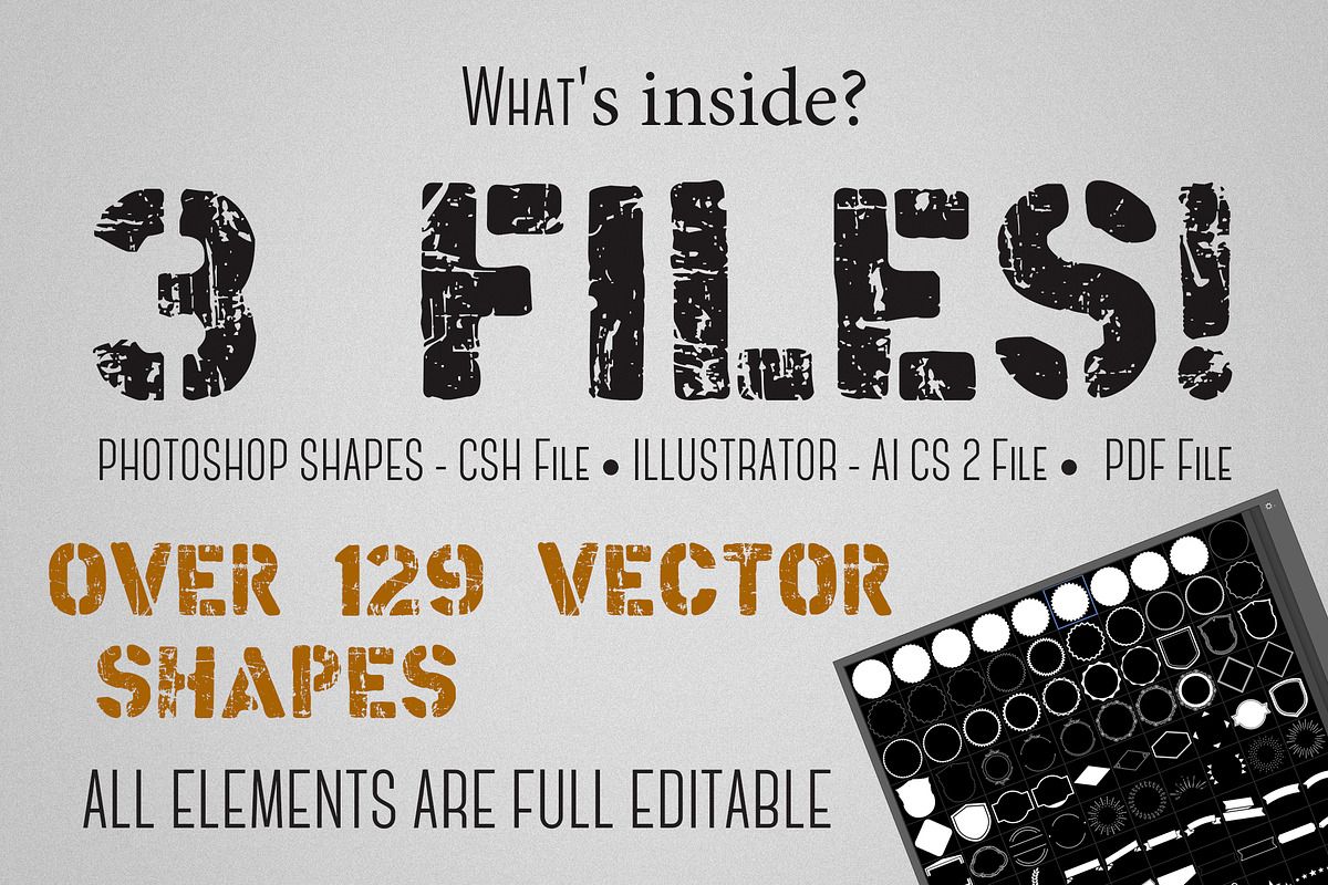 Vintage Logo Creator Pack, a Branding & Logo Template by vectorlogos89 (Photo 2 of 3)