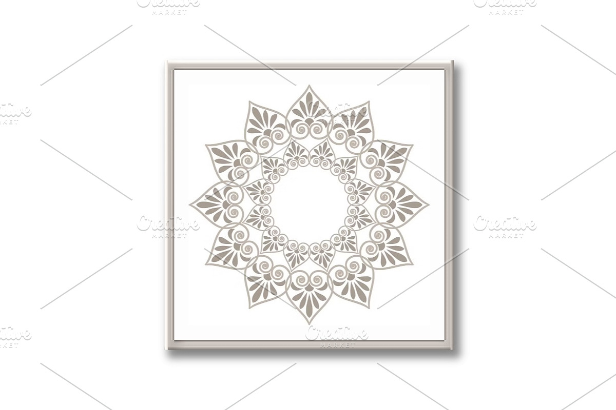Floral ornament, a Duotone Icon by RODINA (Photo 3 of 3)