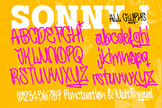 Sonny, a Handwritten Font by BBtypeStudios (Thumbnail 7 of 8)