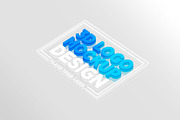 3D Logo Mockup Bundle Pack, a Mockup by GraphicBerg (Thumbnail 16 of 40)