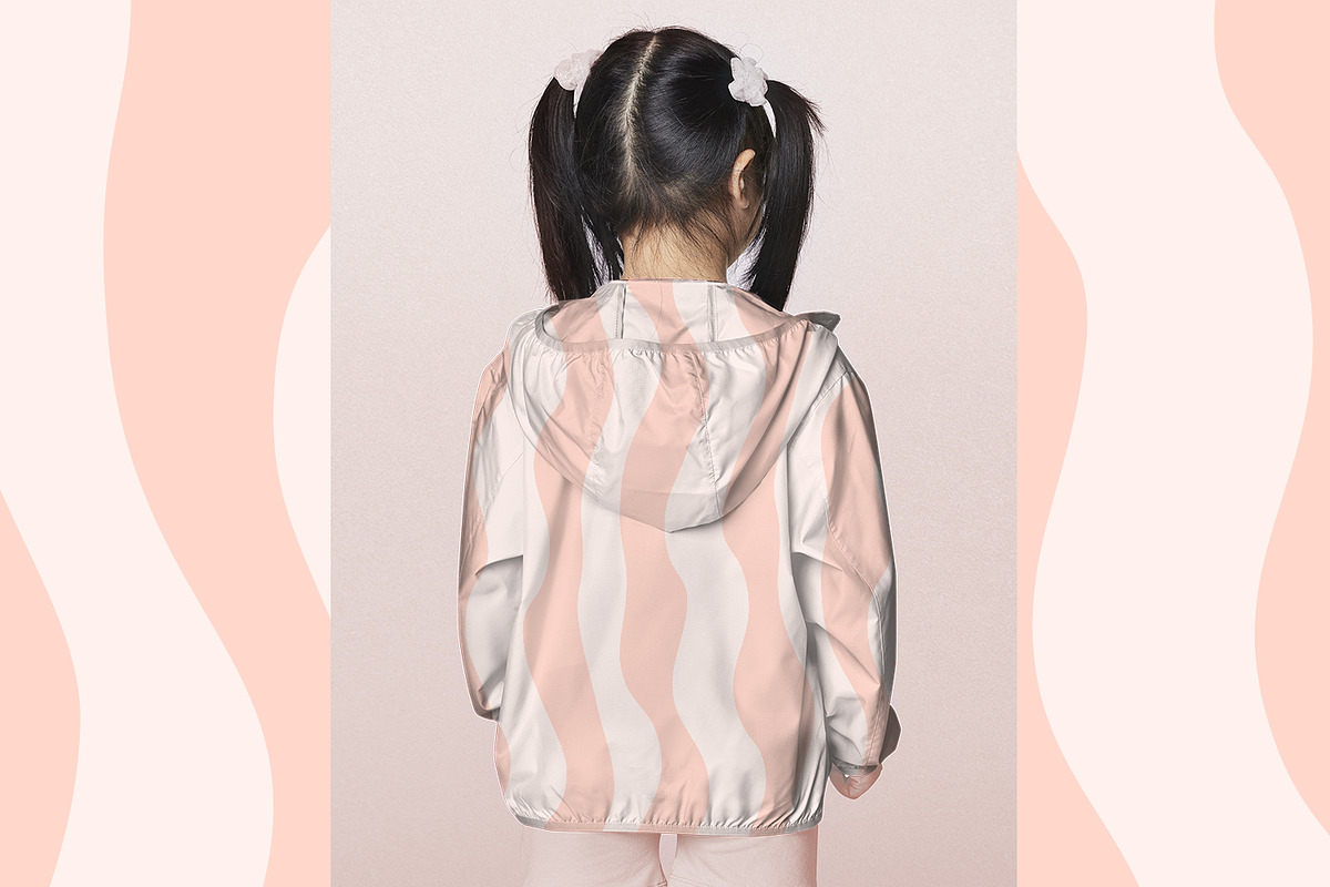 Cream Wavy Stripes, a Texture Graphic by MalyskaStudio (Photo 7 of 9)