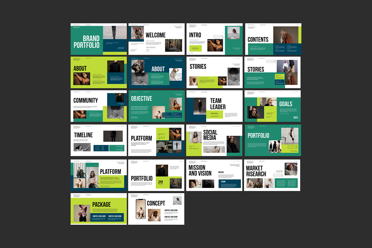 Brand Portfolio Presentation, a Presentation Template by Spesifikstd (Photo 8 of 10)