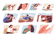 Girl memories, life scenes set, a Person Illustration by Good Studio (Thumbnail 1 of 4)
