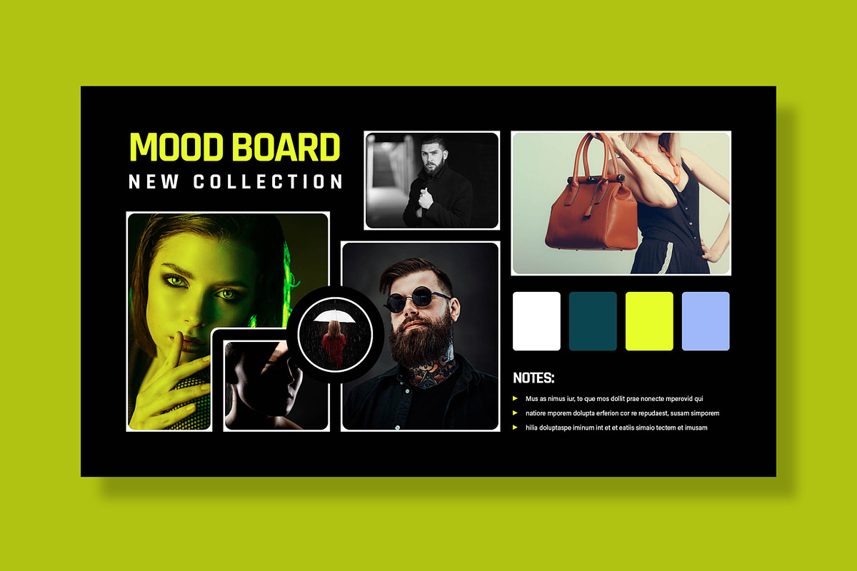 Creative Mood Board Template, an UI Kit Template by MightyDesign (Photo 5 of 8)