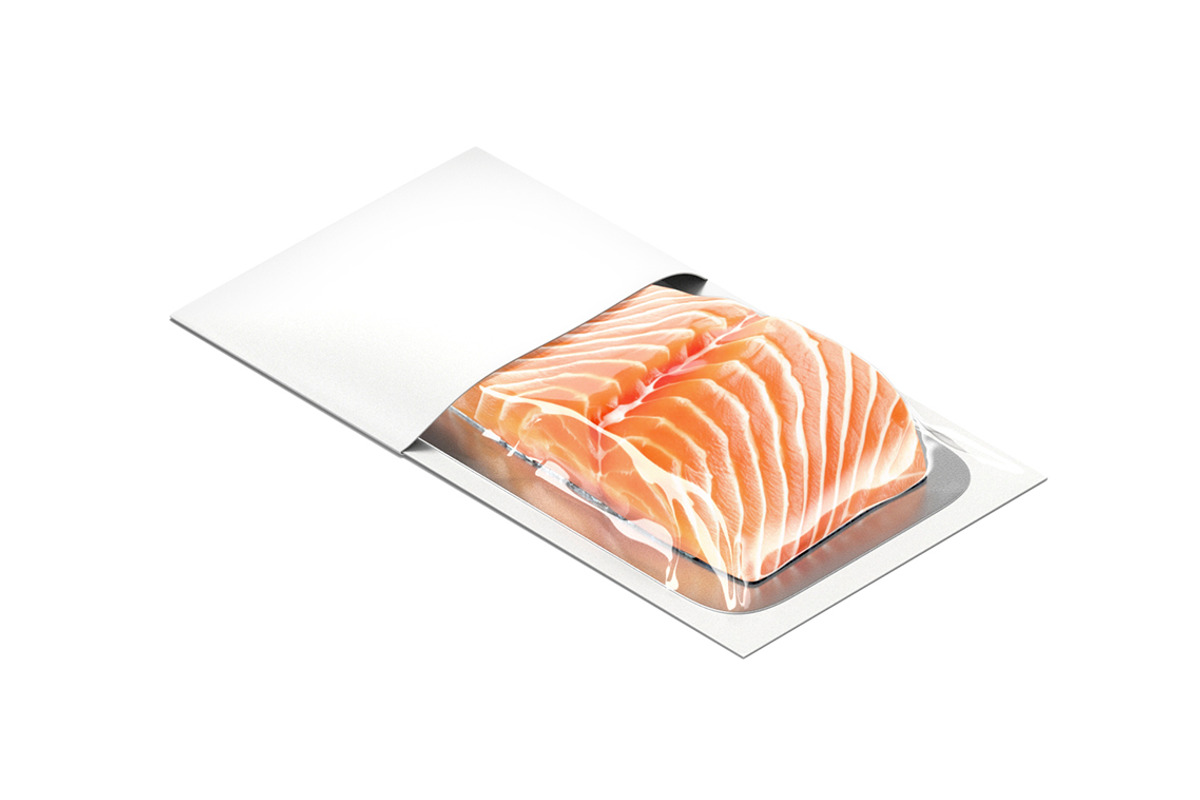 White Carton Pack Salmon 3D Model, an Object 3D Model by rebrandy (Photo 1 of 9)