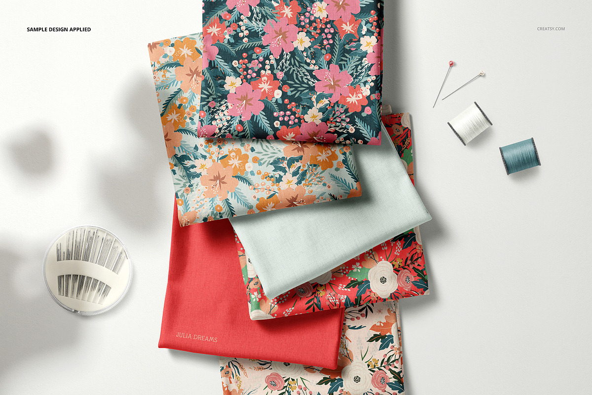 Folded Fabrics Mockup 29/FF v.6, a Product Mockup by creatsy5 (Photo 4 of 8)