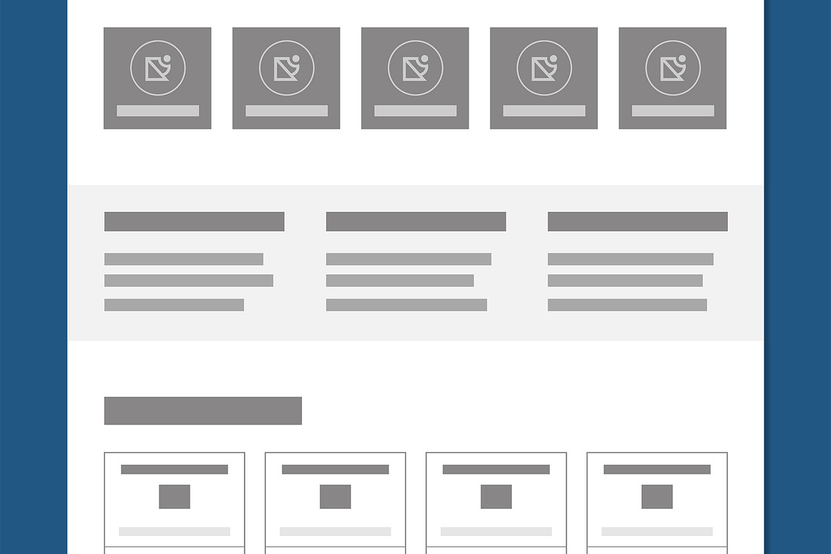 Wireframe for Ecommerce Website preview 3