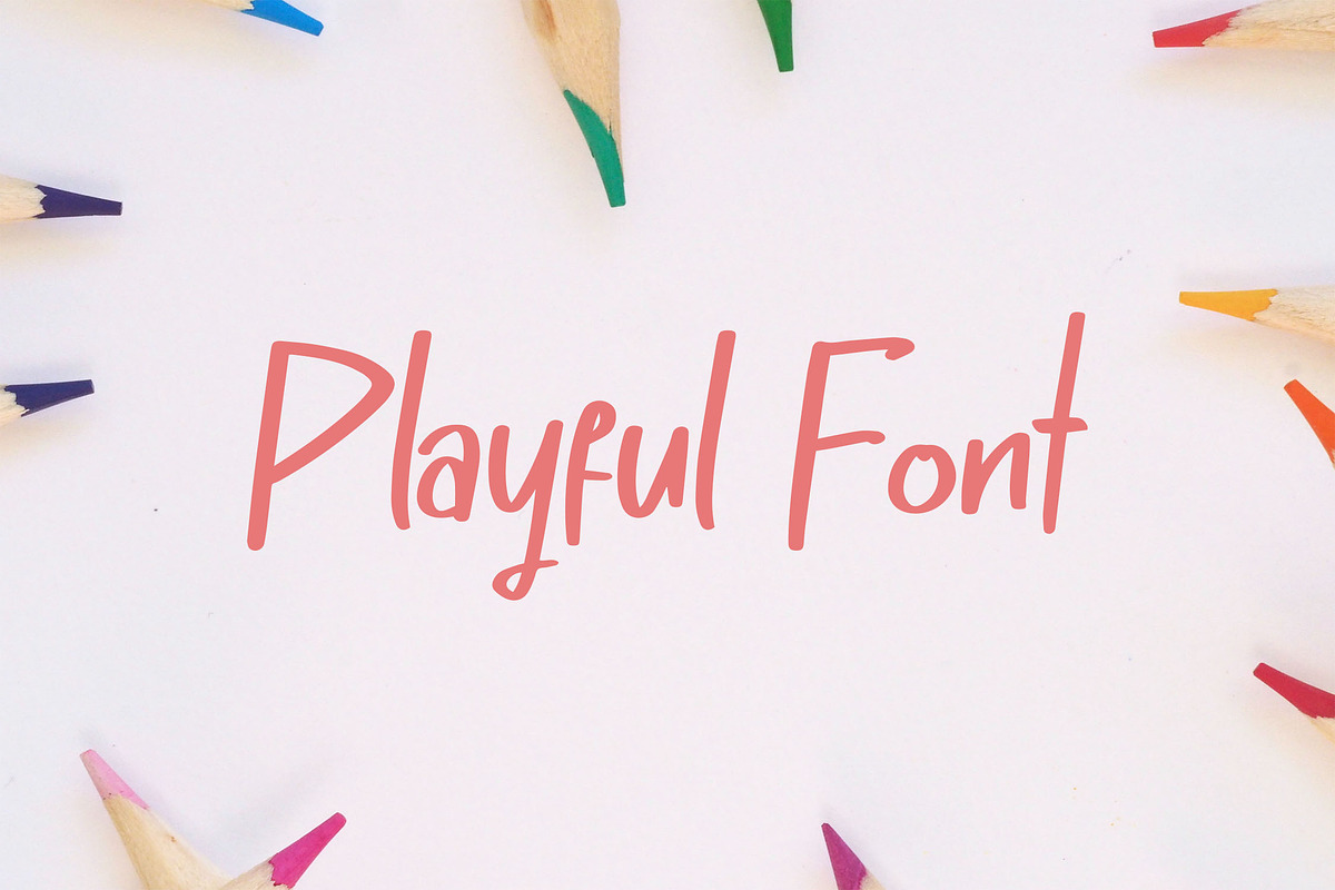 MLAKER Playful Brush Font, a Handwritten Font by NTC Graphic (Photo 6 of 9)