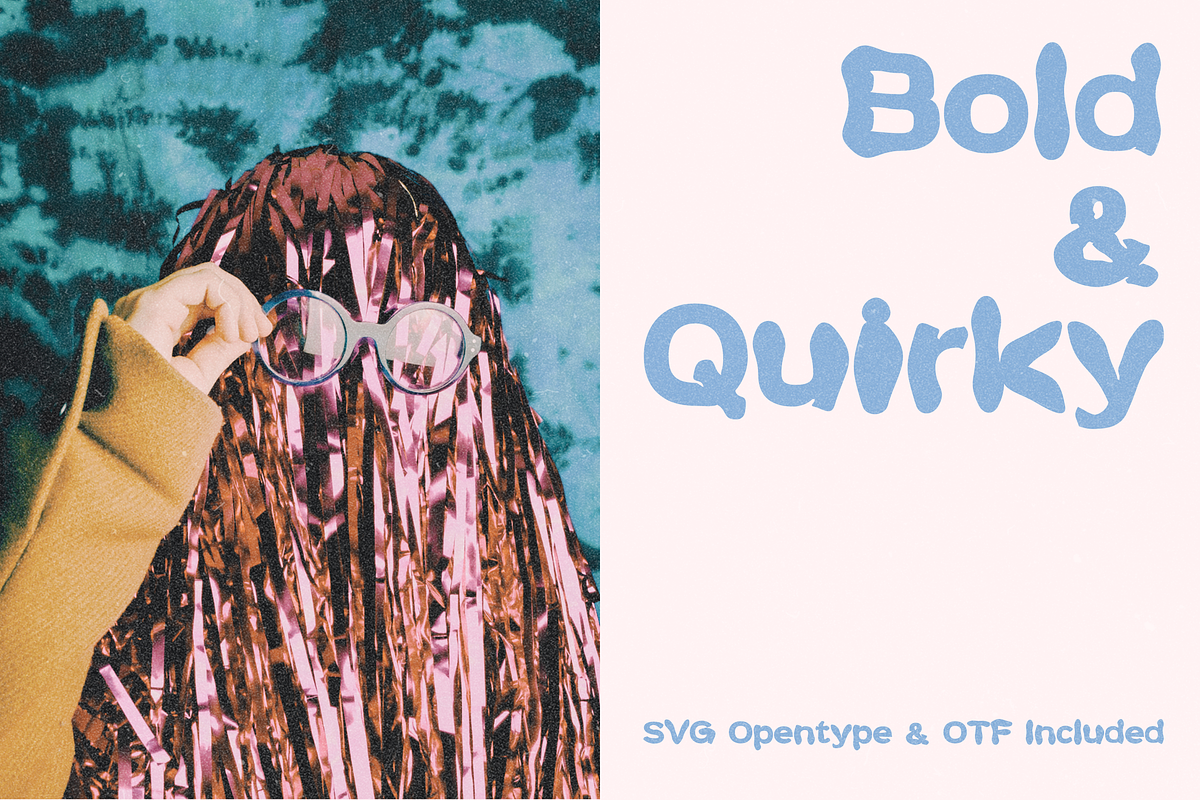 Wobble Mix - Quirky Color Font, a Handwritten Font by Anastasiia VNSK (Photo 7 of 12)