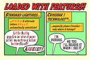 Beyond Belief hand drawn serif font, a Serif Font by Comicraft Fonts (Thumbnail 4 of 6)