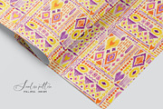 Watercolor Tribal Geometric Pattern, a Pattern Graphic by SirenaArt (Thumbnail 8 of 14)