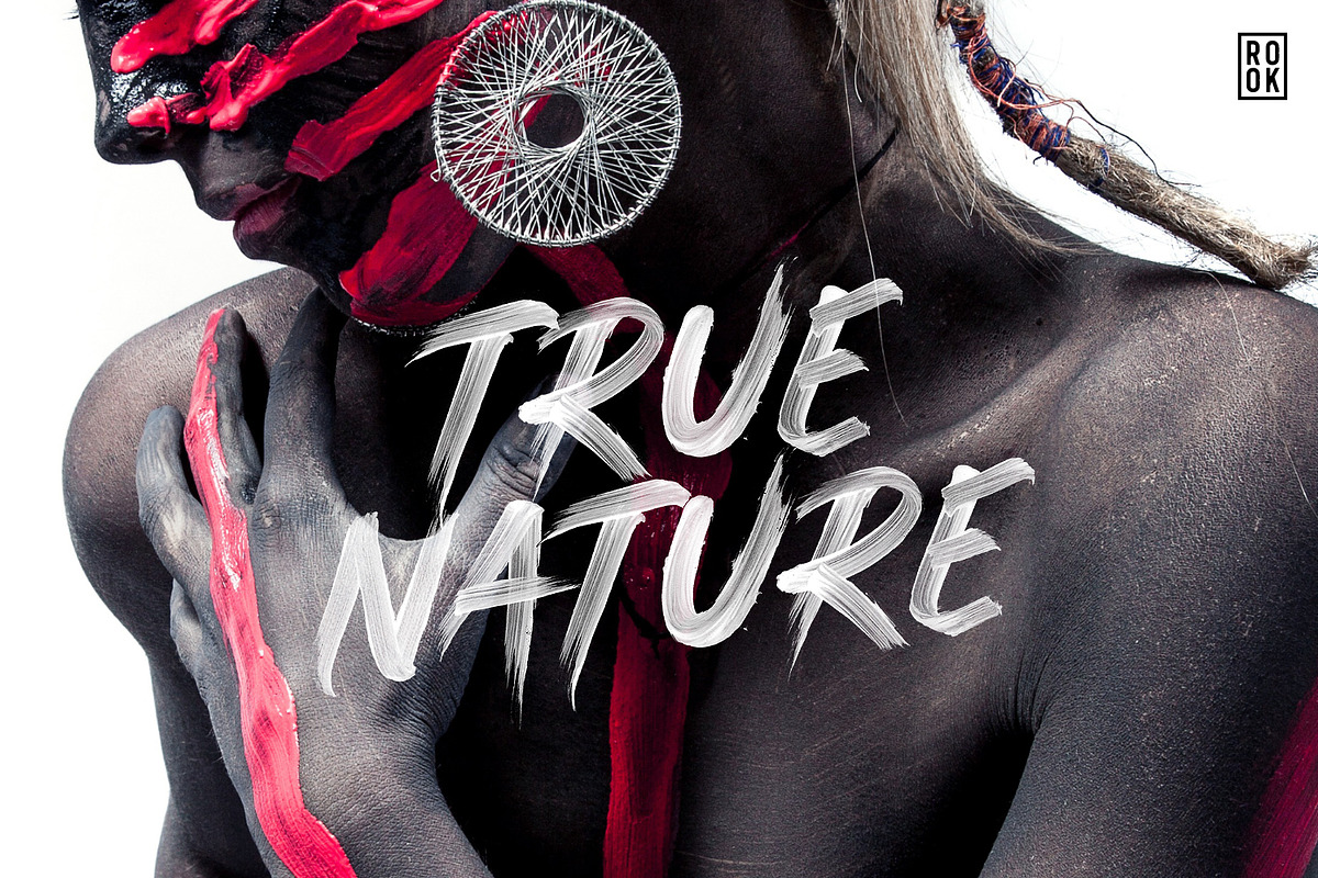Pure Heart - OpenType SVG Brush Font preview 5