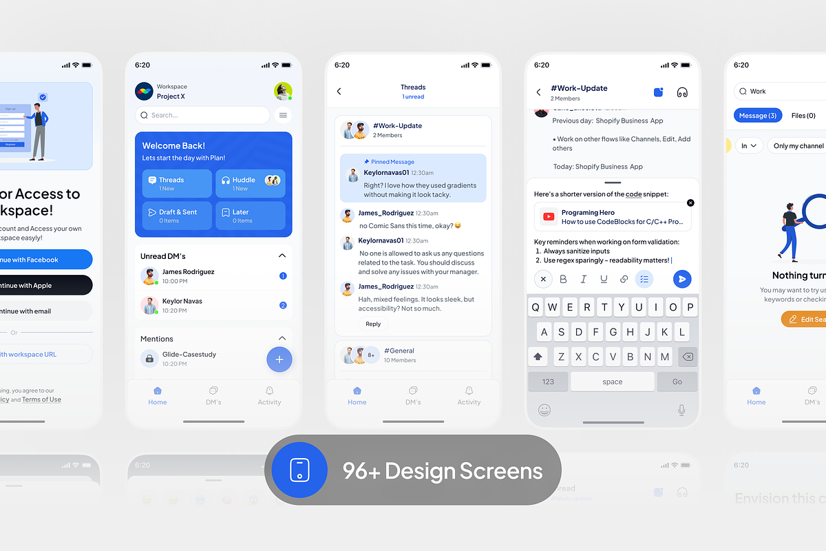 HuddleSpace - Business Collaboration preview 8
