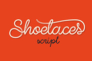Shoelaces font, a Script Font by Gleb Guralnyk (Thumbnail 1 of 5)