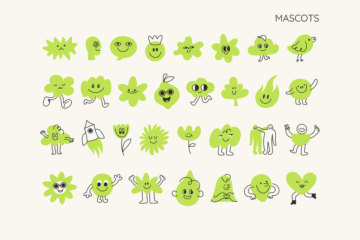 Vector sketches, design elements, an Object Graphic by venimo (Photo 3 of 13)