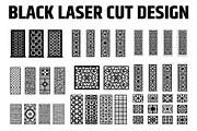 Black Decorative Laser Cut Design, an Illustration by BIPLOB EXPERT (Thumbnail 1 of 9)