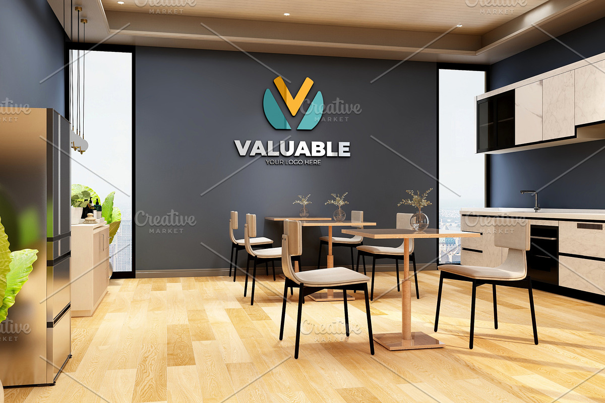 PSD Minimalist Office Logo Mockup, a Product Mockup by Ayy (Photo 17 of 23)