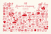 Whimsical Set Romantic Vibes, an Object Graphic by ViktoriyaD (Thumbnail 3 of 19)