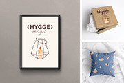 Hygge magic. Cozy clipart collection, a Decorative Illustration by Anna Summer (Thumbnail 6 of 10)