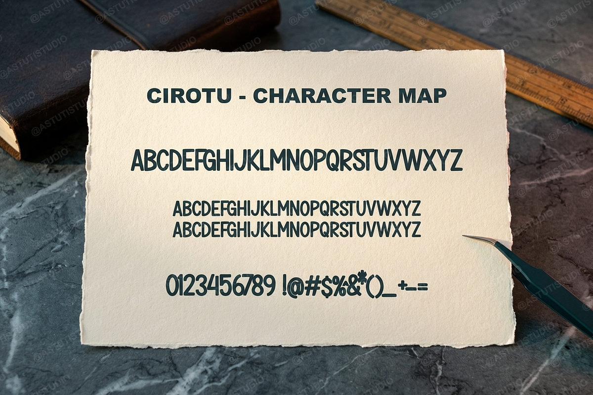 Cirotu - Modern Luxury Serif, a Serif Font by Astuti Studio (Photo 3 of 25)